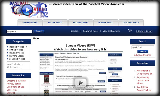 Baseball Video Store